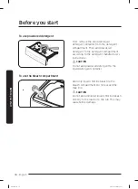 Preview for 34 page of Samsung WA46CG3505A Series User Manual