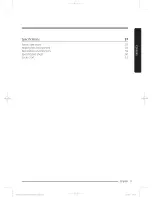 Preview for 3 page of Samsung WA4837700A Series User Manual