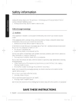 Preview for 8 page of Samsung WA4837700A Series User Manual