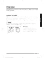 Preview for 13 page of Samsung WA4837700A Series User Manual