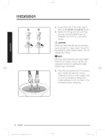 Preview for 22 page of Samsung WA4837700A Series User Manual