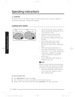 Preview for 28 page of Samsung WA4837700A Series User Manual