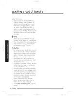 Preview for 40 page of Samsung WA4837700A Series User Manual