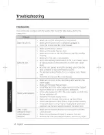 Preview for 50 page of Samsung WA4837700A Series User Manual