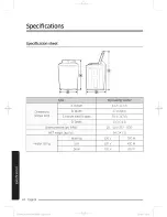 Preview for 60 page of Samsung WA4837700A Series User Manual