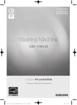 Samsung WA48H7400A Series User Manual preview