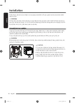 Предварительный просмотр 12 страницы Samsung WA49B5105 Series User Manual