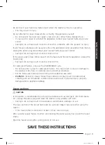 Preview for 9 page of Samsung WA49B5205AW/US User Manual