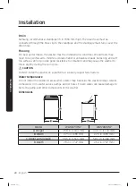 Preview for 20 page of Samsung WA5 A550 A Series User Manual