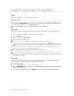 Preview for 22 page of Samsung WA50F9A6DSW/A2 User Manual