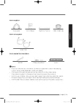 Preview for 15 page of Samsung WA50K8600A Series User Manual