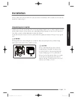 Preview for 1 page of Samsung WA50K8600AV Installation Manuals