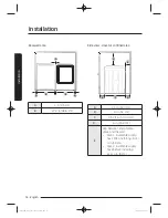 Preview for 6 page of Samsung WA50K8600AV Installation Manuals