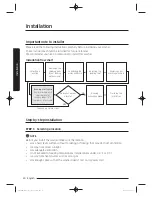 Preview for 8 page of Samsung WA50K8600AV Installation Manuals