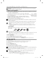 Предварительный просмотр 18 страницы Samsung WA50M7450A series User Manual