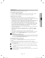 Предварительный просмотр 21 страницы Samsung WA50M7450A series User Manual