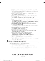 Preview for 9 page of Samsung WA50M7450AW/A4 User Manual