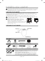 Preview for 10 page of Samsung WA50M7450AW/A4 User Manual