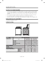 Предварительный просмотр 40 страницы Samsung WA50N7350A Series User Manual