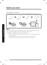 Предварительный просмотр 32 страницы Samsung WA51A5505AV User Manual