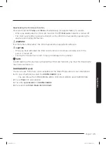 Предварительный просмотр 49 страницы Samsung WA51A5505AV User Manual