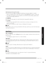 Preview for 45 page of Samsung WA52B7650A Series User Manual