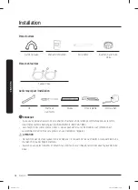 Preview for 86 page of Samsung WA52B7650A Series User Manual