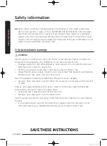 Preview for 6 page of Samsung WA52J8060A User Manual