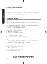 Preview for 8 page of Samsung WA52J8060A User Manual