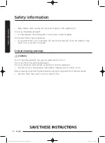 Preview for 12 page of Samsung WA52J8060A User Manual