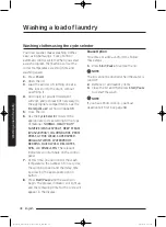 Preview for 38 page of Samsung WA52J8060A User Manual