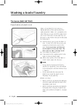 Preview for 40 page of Samsung WA52J8060A User Manual