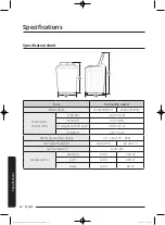 Preview for 62 page of Samsung WA52J8060A User Manual