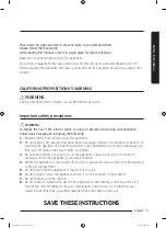 Preview for 5 page of Samsung WA52M7750A Sereis User Manual