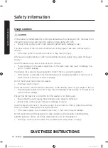 Preview for 10 page of Samsung WA52M7750A Sereis User Manual