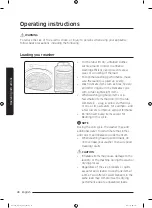 Preview for 28 page of Samsung WA52M7750A Sereis User Manual