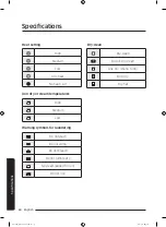 Preview for 60 page of Samsung WA52M7750A Sereis User Manual