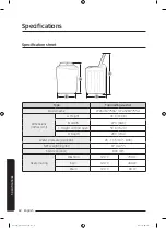 Preview for 62 page of Samsung WA52M7750A Sereis User Manual