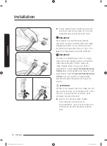 Preview for 100 page of Samsung WA52M7750A Sereis User Manual