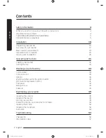 Preview for 2 page of Samsung WA52M8650A Series User Manual