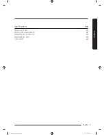 Preview for 3 page of Samsung WA52M8650A Series User Manual