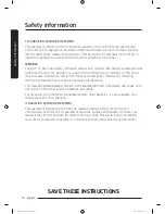 Preview for 14 page of Samsung WA52M8650A Series User Manual