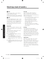 Preview for 38 page of Samsung WA52M8650A Series User Manual