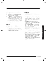 Preview for 43 page of Samsung WA52M8650A Series User Manual