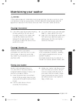 Preview for 49 page of Samsung WA52M8650A Series User Manual