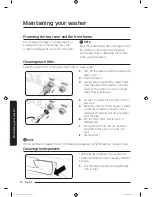 Preview for 50 page of Samsung WA52M8650A Series User Manual