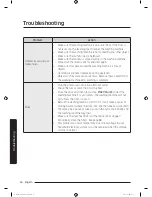 Preview for 54 page of Samsung WA52M8650A Series User Manual