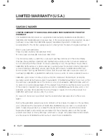 Preview for 66 page of Samsung WA52M8650A Series User Manual