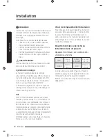 Preview for 92 page of Samsung WA52M8650A Series User Manual