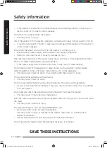 Предварительный просмотр 10 страницы Samsung WA52M8650AW User Manual